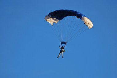 Skydiving clipart