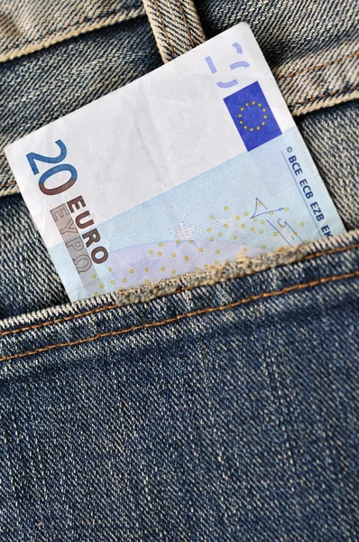 Cash in your pocket — Stock Photo, Image