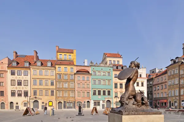 Varšavské staré město — Stock fotografie