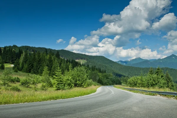 stock image Mountain road