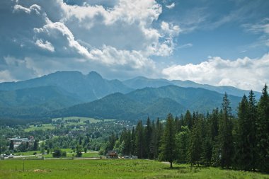 güneşli tatra Dağları