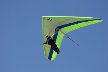 Hang gliding clipart