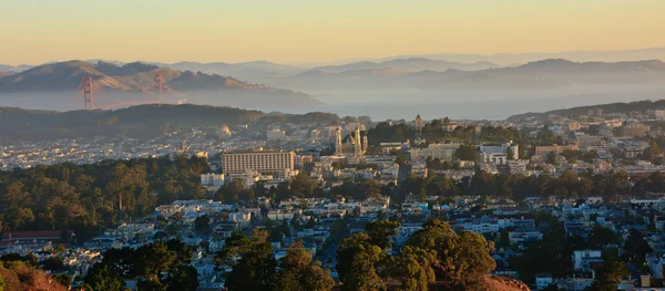 Sunrise over San Francisco — Stock Photo, Image