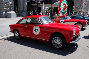 1957 Alfa Romeo Giulietta Sprint Veloce clipart