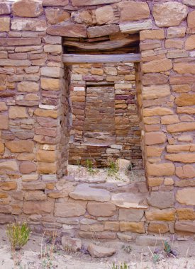 Chaco Culture ruins clipart