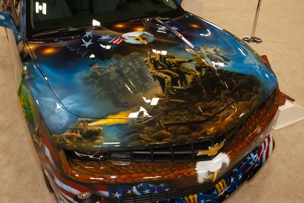 stock image Custom painted Chevrolet Camaro