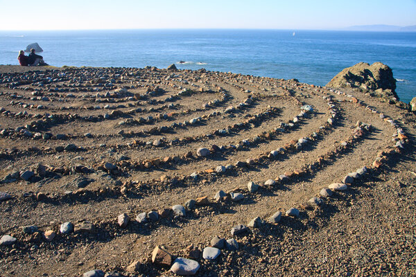 Stone labyrinth