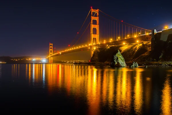 Ponte portão dourado — Fotografia de Stock