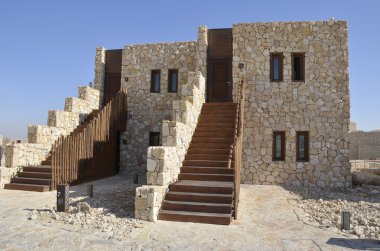 turistik otel, negev Çölü, İsrail.