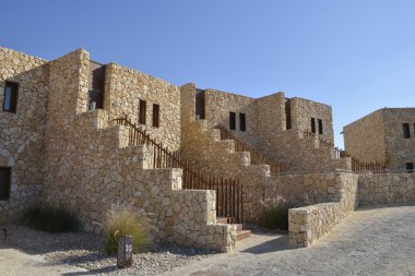 turistik otel, negev Çölü, İsrail.