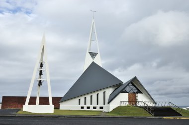 Modern kilisede olafsvik, İzlanda.