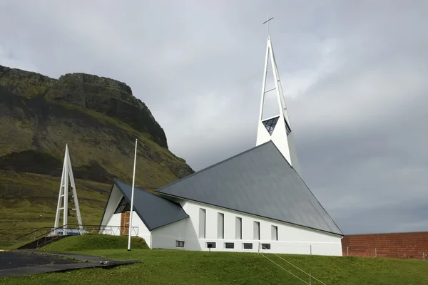 Kostel v olafsvik, Island. — Stock fotografie