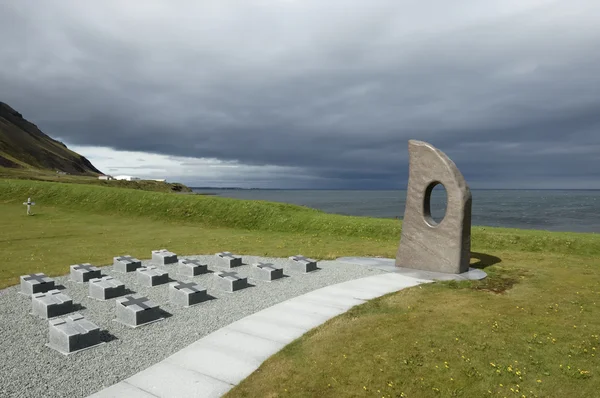 Кладбище Исландии . — стоковое фото