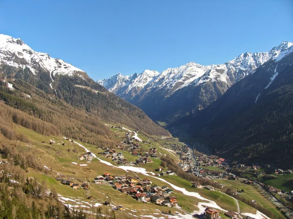 Paisaje en los Alpes —  Fotos de Stock