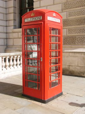 England call box clipart