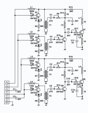 Electrical circuit clipart