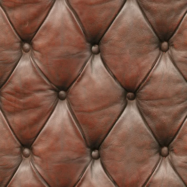 Skórzany brązowy funiture — Zdjęcie stockowe
