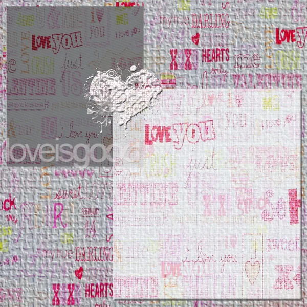 Valentine love achtergrond — Stockfoto