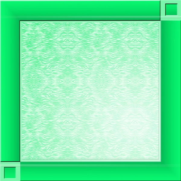 Green square background — Stock Photo, Image