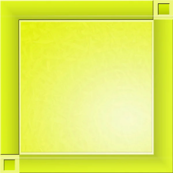Жовтий квадрат фону — стокове фото