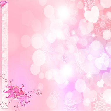 Love and valentine background clipart