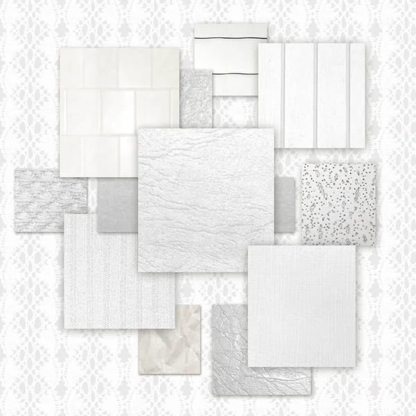 Multi white patern background — Stock Photo, Image