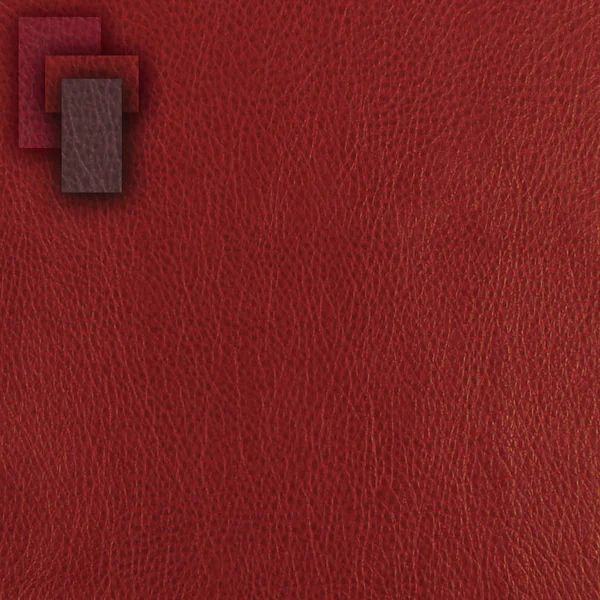 Красная виниловая ткань — стоковое фото