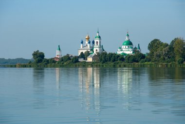 Spaso-Yakovlevsky Monastery in Rostov the Great, Russia. clipart