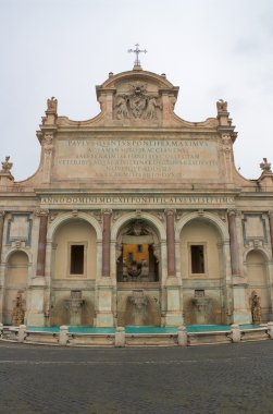 Fontana dell' acqua paola, Papa'nın paulus quintus için adanmış