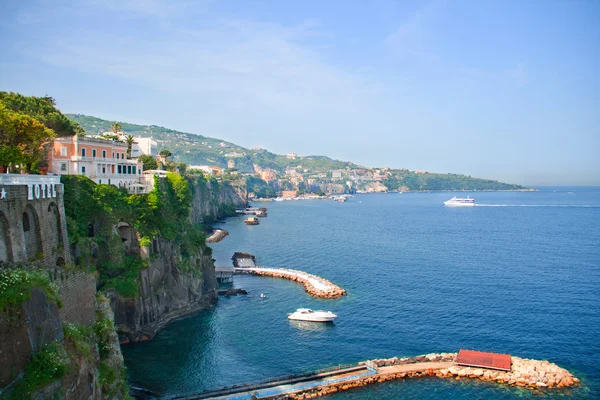 Vistas al mar en Sorrento — Foto de Stock