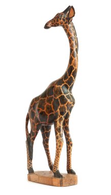 Wooden Giraffe clipart