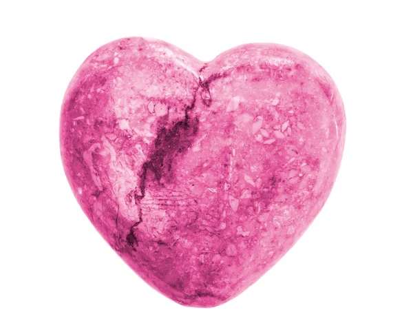 Pink Onyx Heart — Stock Photo, Image
