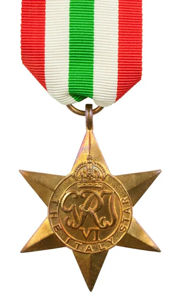 Stock image Italy Star Medal