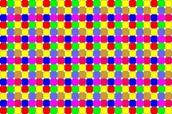 彩色的正方形 — 图库矢量图片