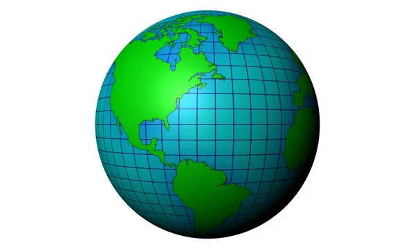 stock image Planet earth 3d