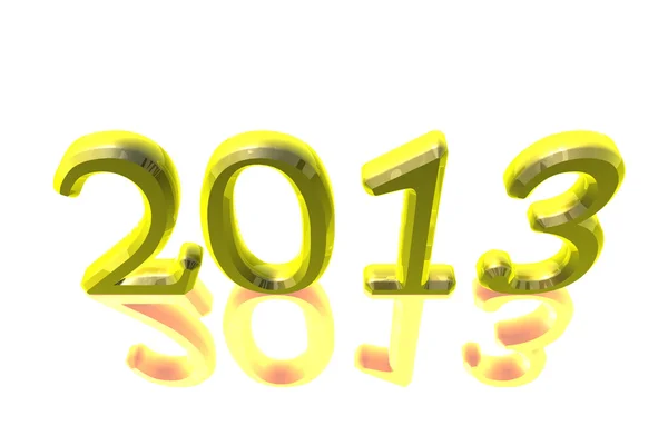 2013 золото — стоковий вектор