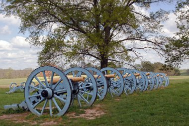 Cannons at Valley Forge clipart