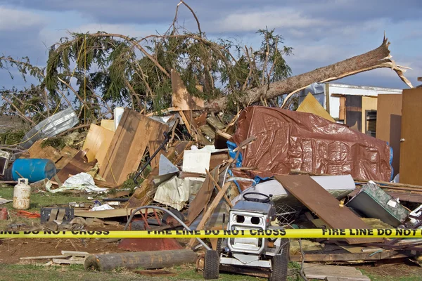 Tornado Damage — Stock Photo, Image