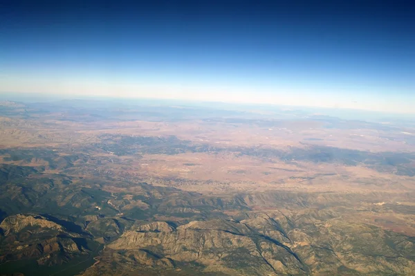Вид с воздуха — стоковое фото
