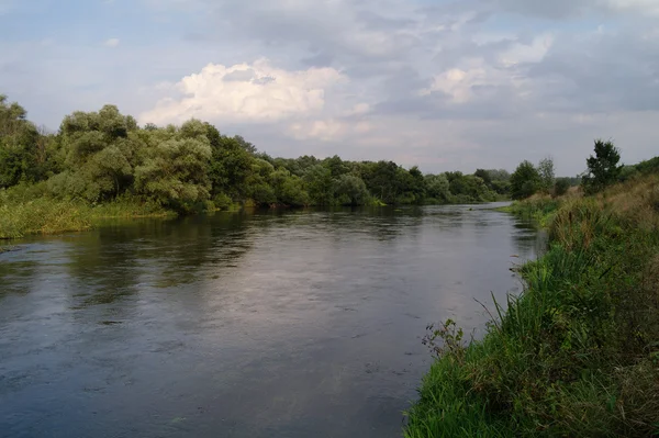Vista sobre o rio , — Fotografia de Stock