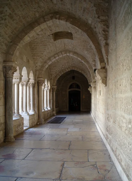 Stock image The gallery of the Church of Nativity, Bethlehem