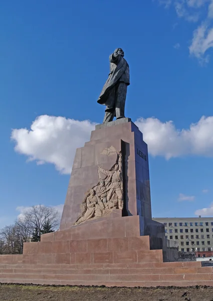 Памятник Владимиру Ленину . — стоковое фото