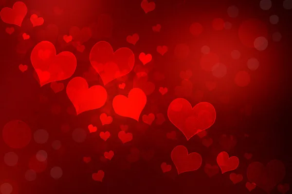 Valentine corações fundo — Fotografia de Stock