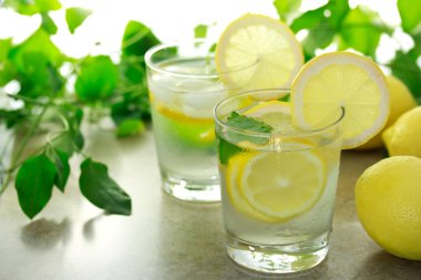 Lemon water clipart
