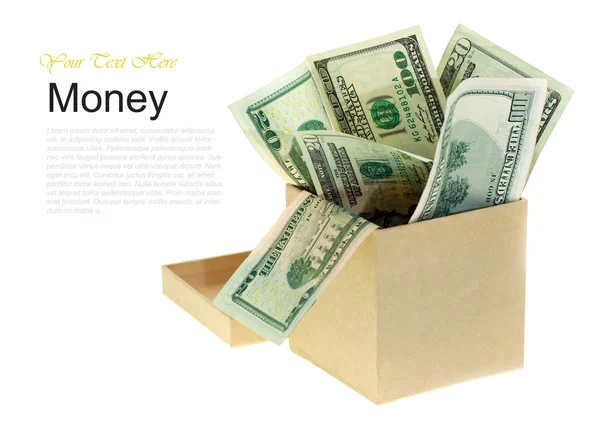 Money USD — 图库照片