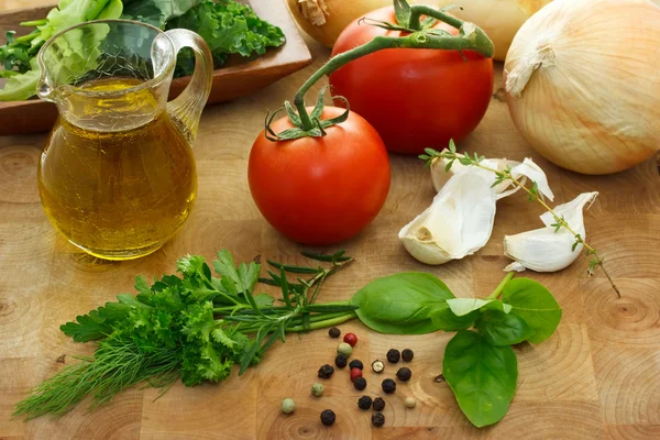 Italienska ingredienser — Stockfoto
