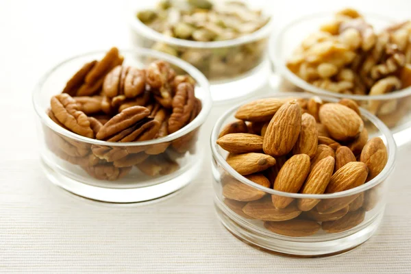 Assortment of nuts — Stockfoto