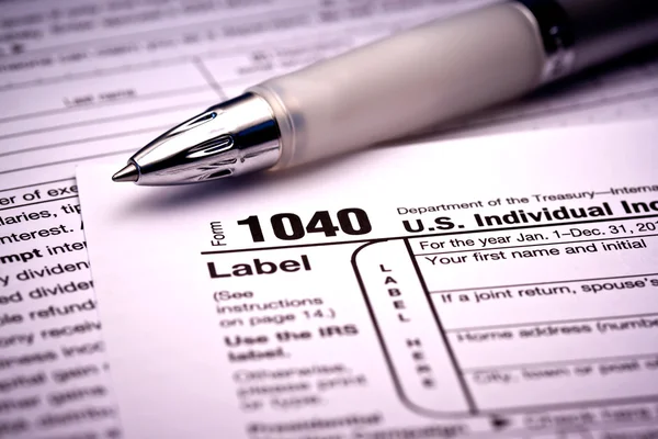 Tax Forms — Stock Photo, Image