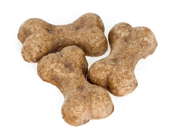 Üç köpek bisküvi — Stok fotoğraf