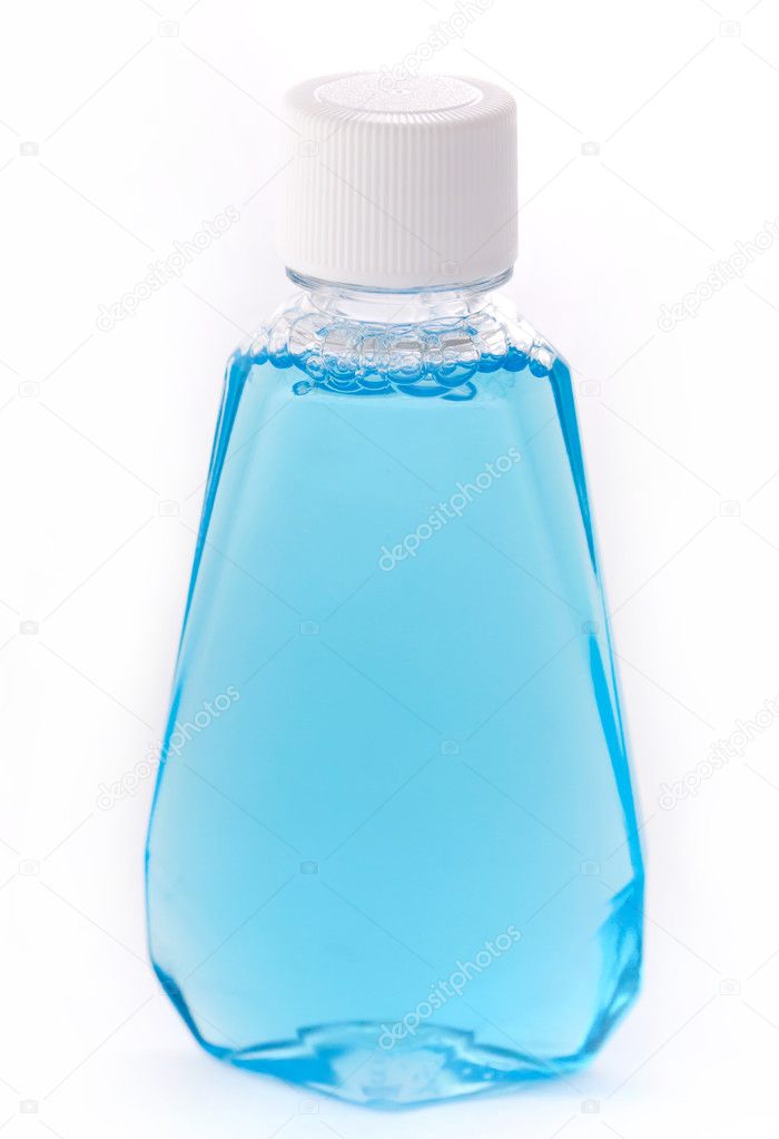 Blue liquid